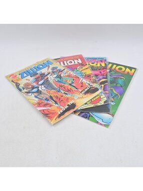 Eternity Comics Zillion #1-4 Complete Series Set 1993 Anime Manga Harrison Fong